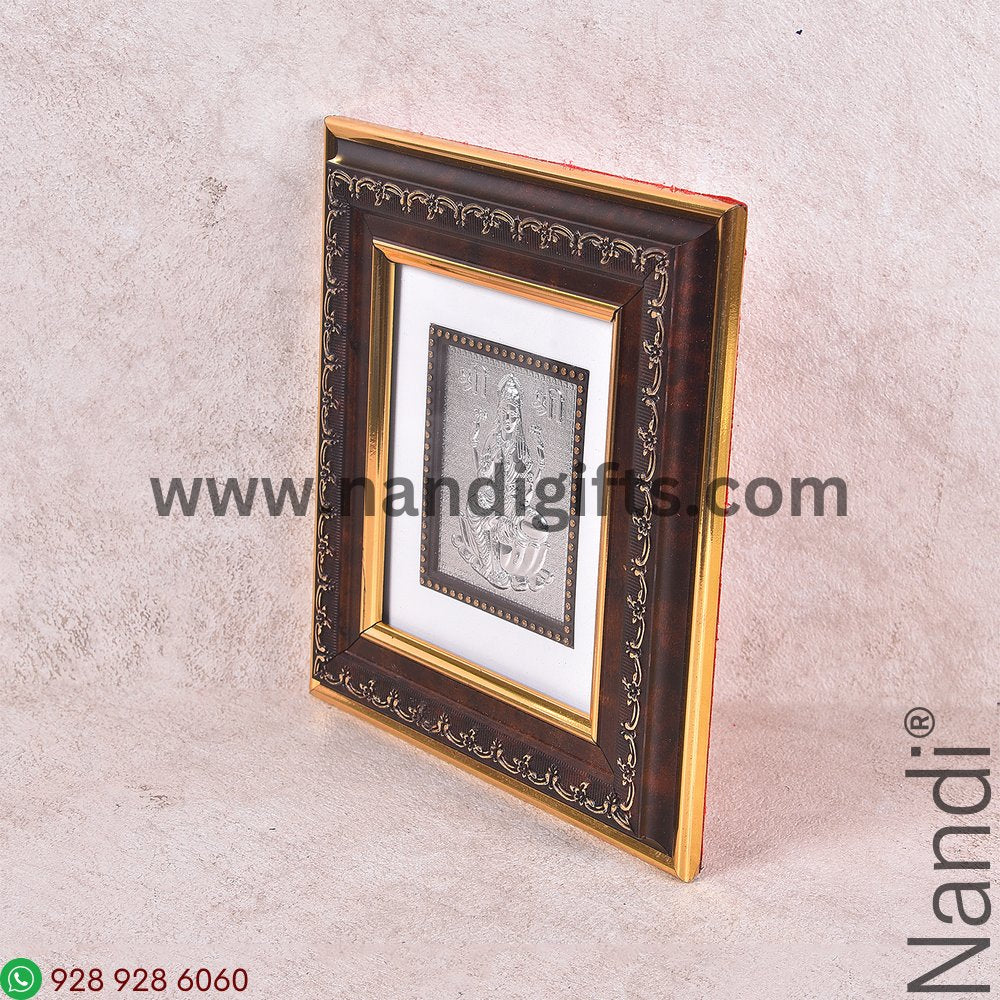 Lakshmi Photo Frame 999 Silver 19x21 cm