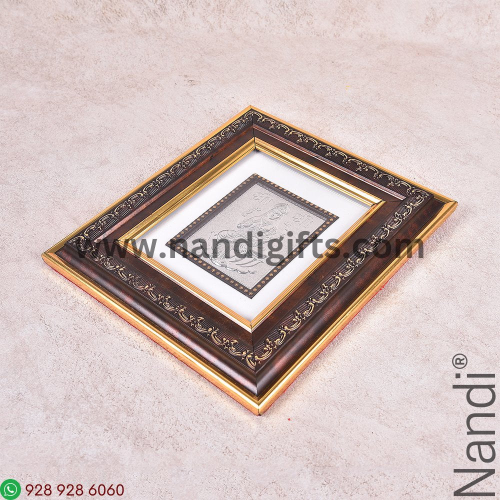 Lakshmi Photo Frame 999 Silver 19x21 cm