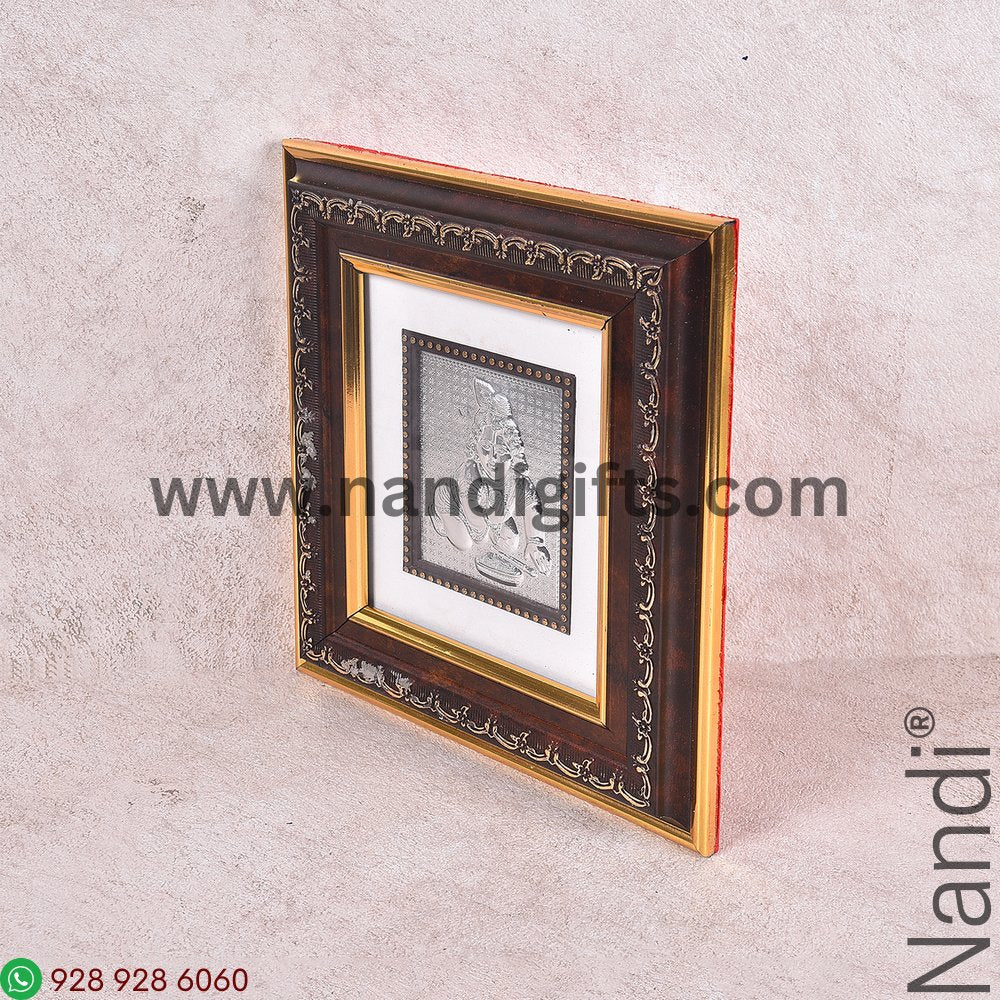 Laddu Gopal Photo Frame 999 Silver 19x21 cm