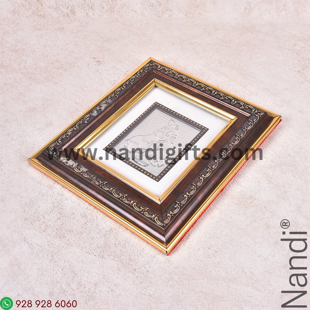 Laddu Gopal Photo Frame 999 Silver 19x21 cm