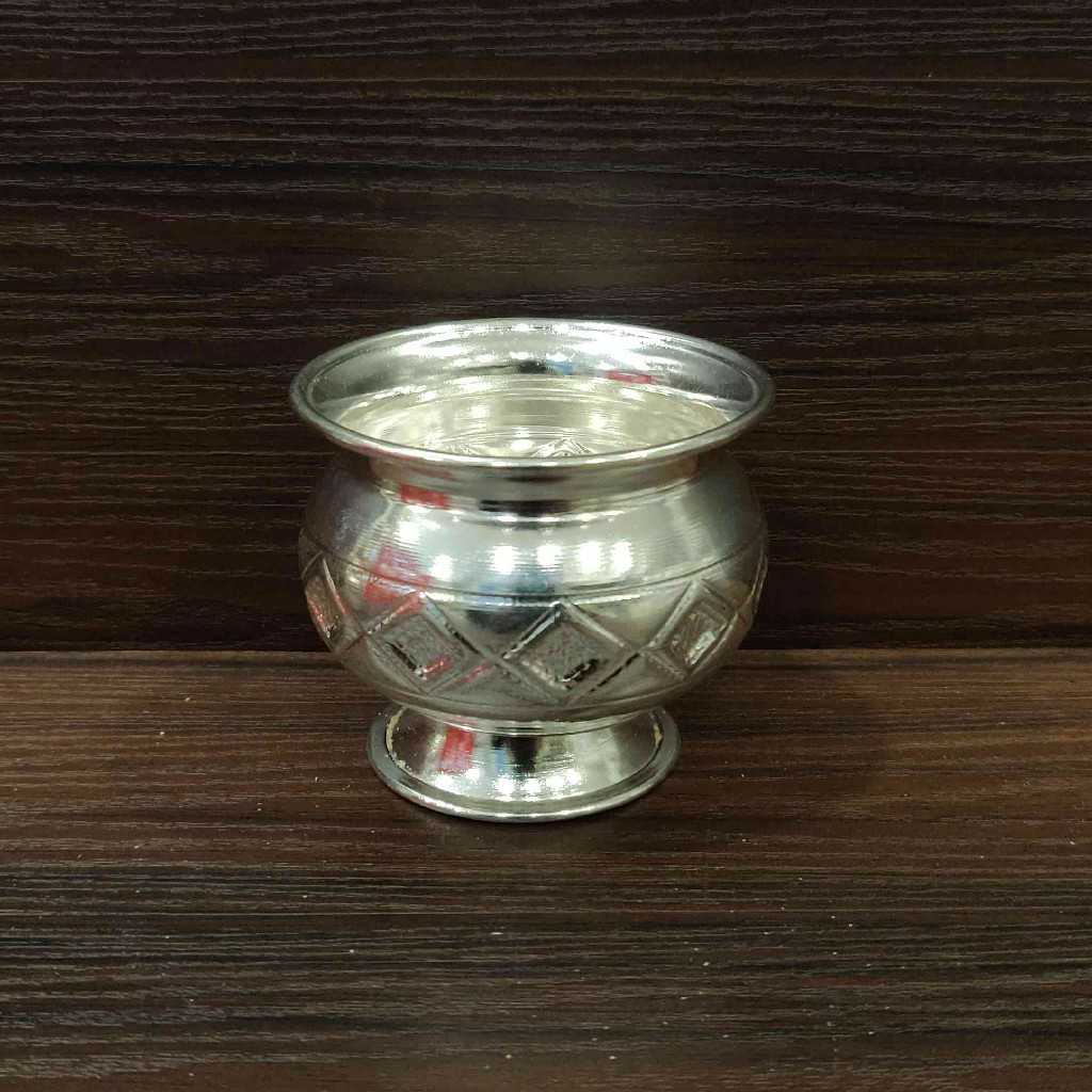 GS Kumkum Bowl Diamond Carve