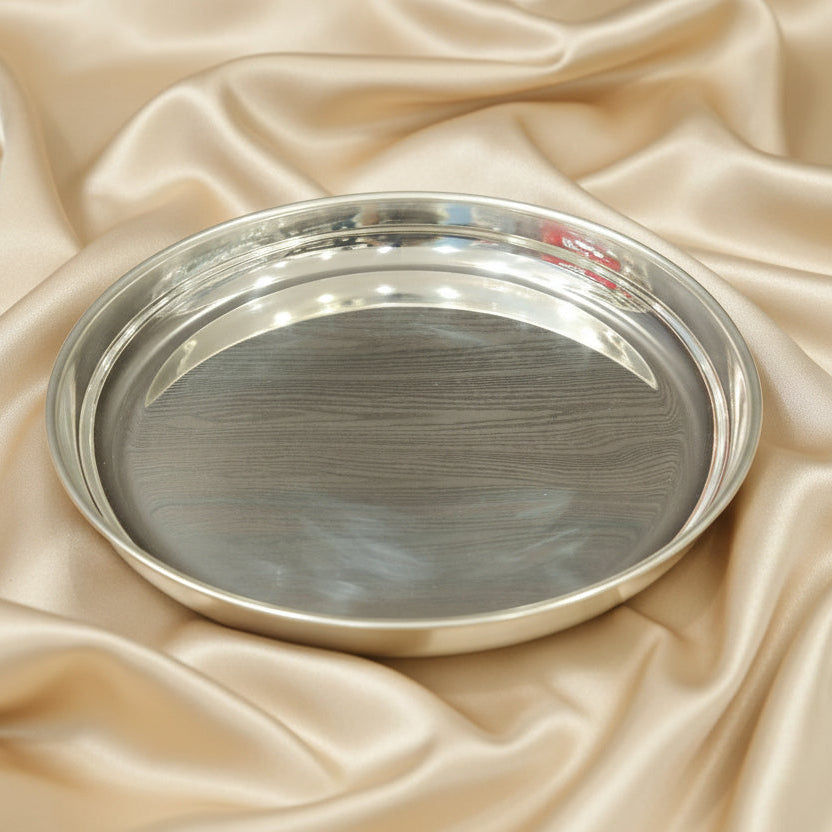 GS Plain Plate With Stand 9Inch