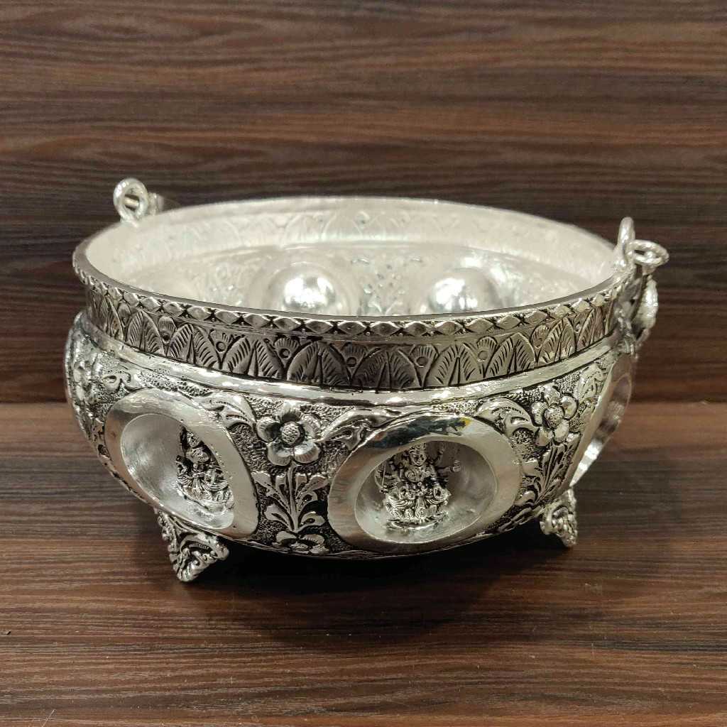 GS Antiq Astalakshmi Flower Basket 7Inch