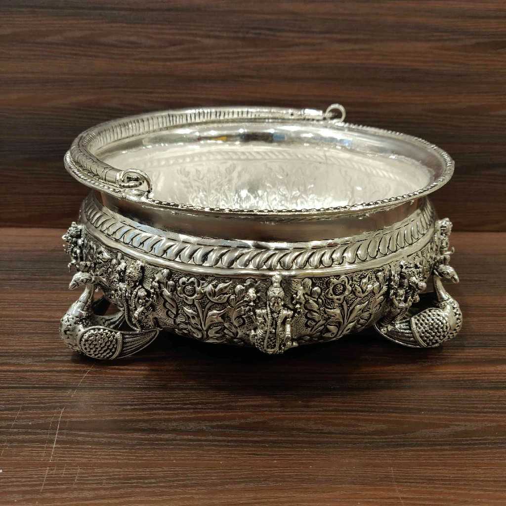 GS Antiq Dashavatar Flower Basket Big