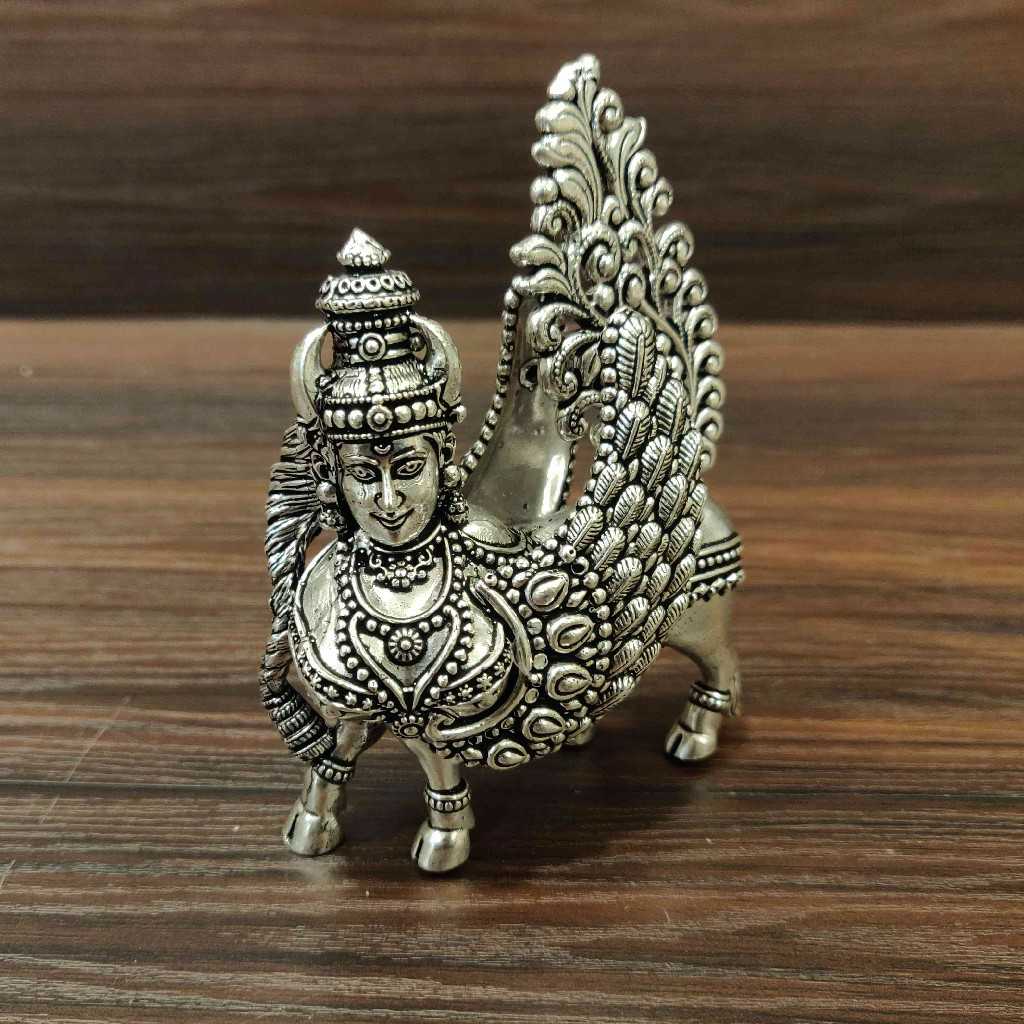 GS Antiq Kamadhenu Idol 4 Inch