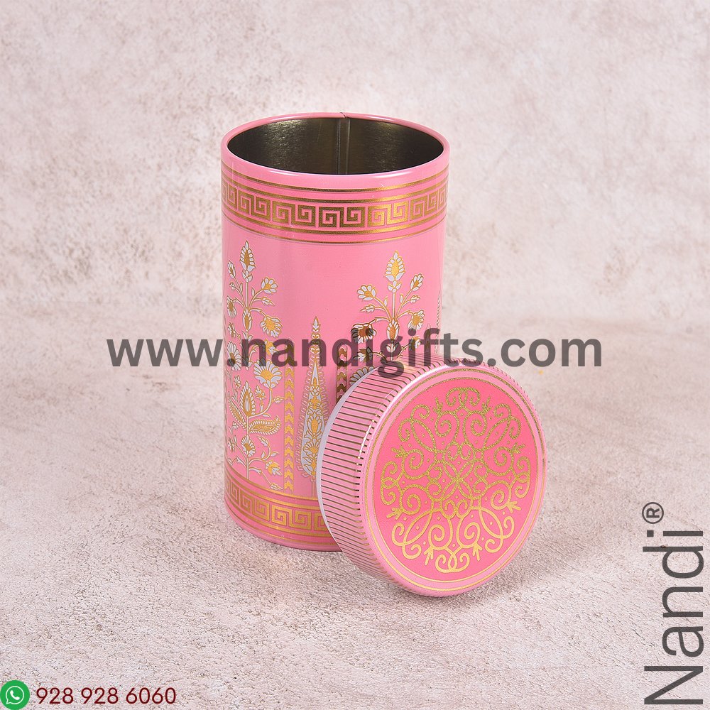 Printed Tin Box Long 6 Inch