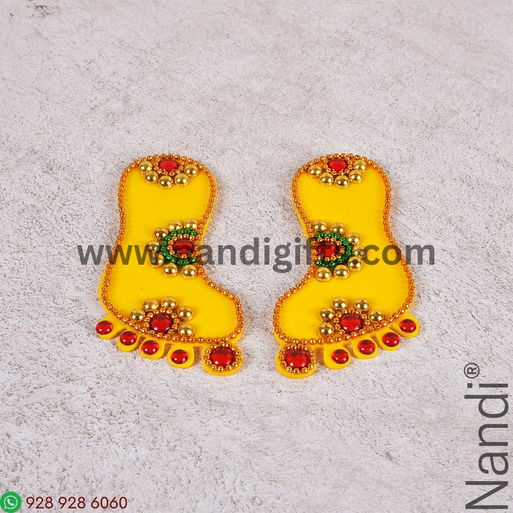 Acrylic Lakshmi Padam Decorated