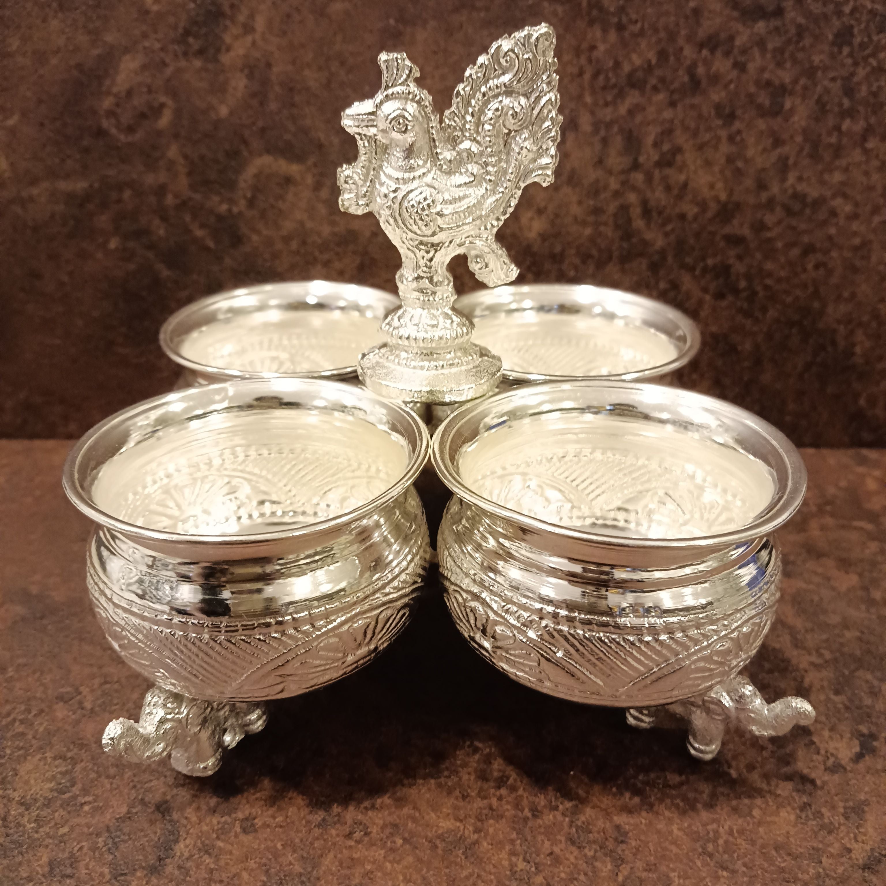 GSB Panchwala Fine Carve 4Bowl Big