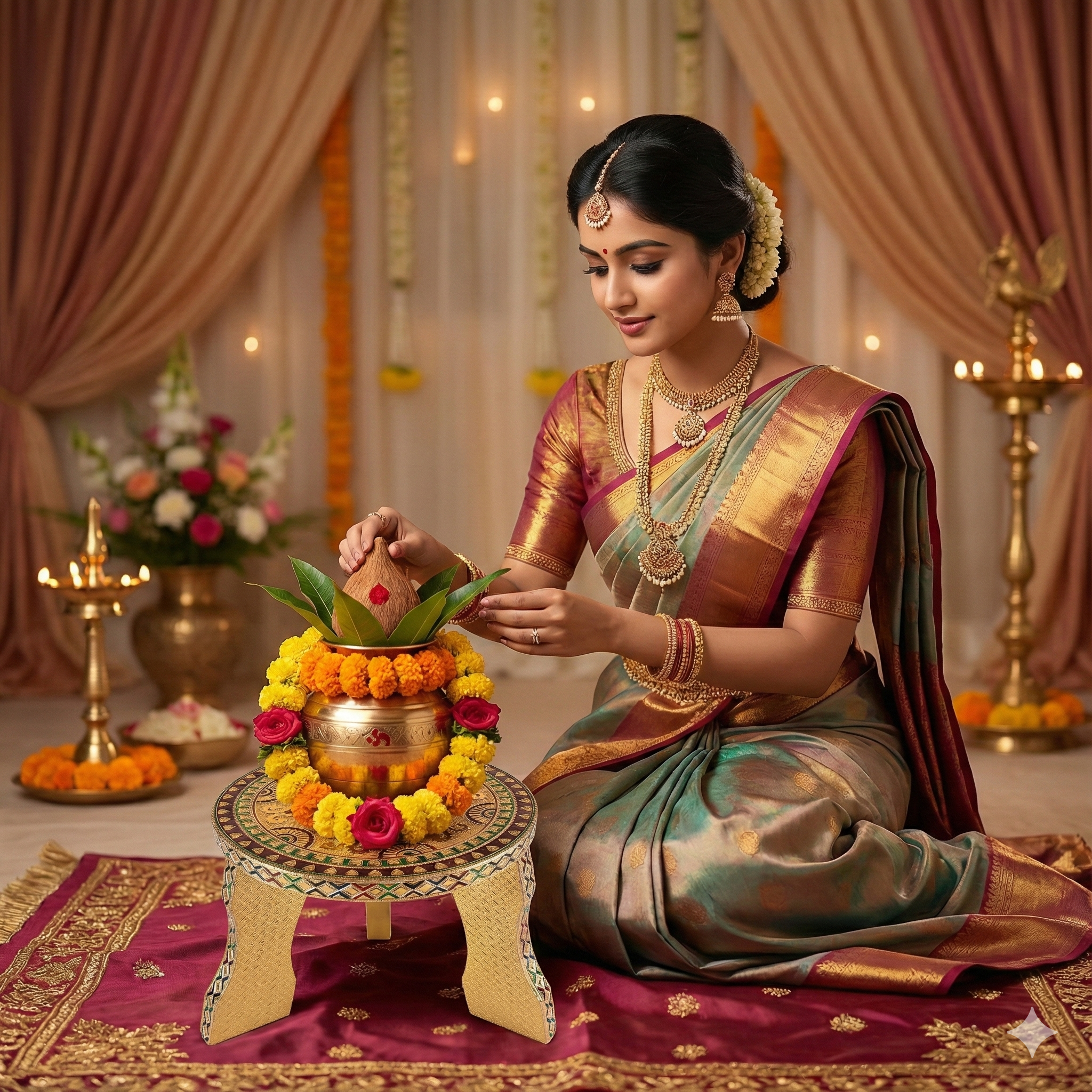 Minakari Mukkali Peeta 9X9