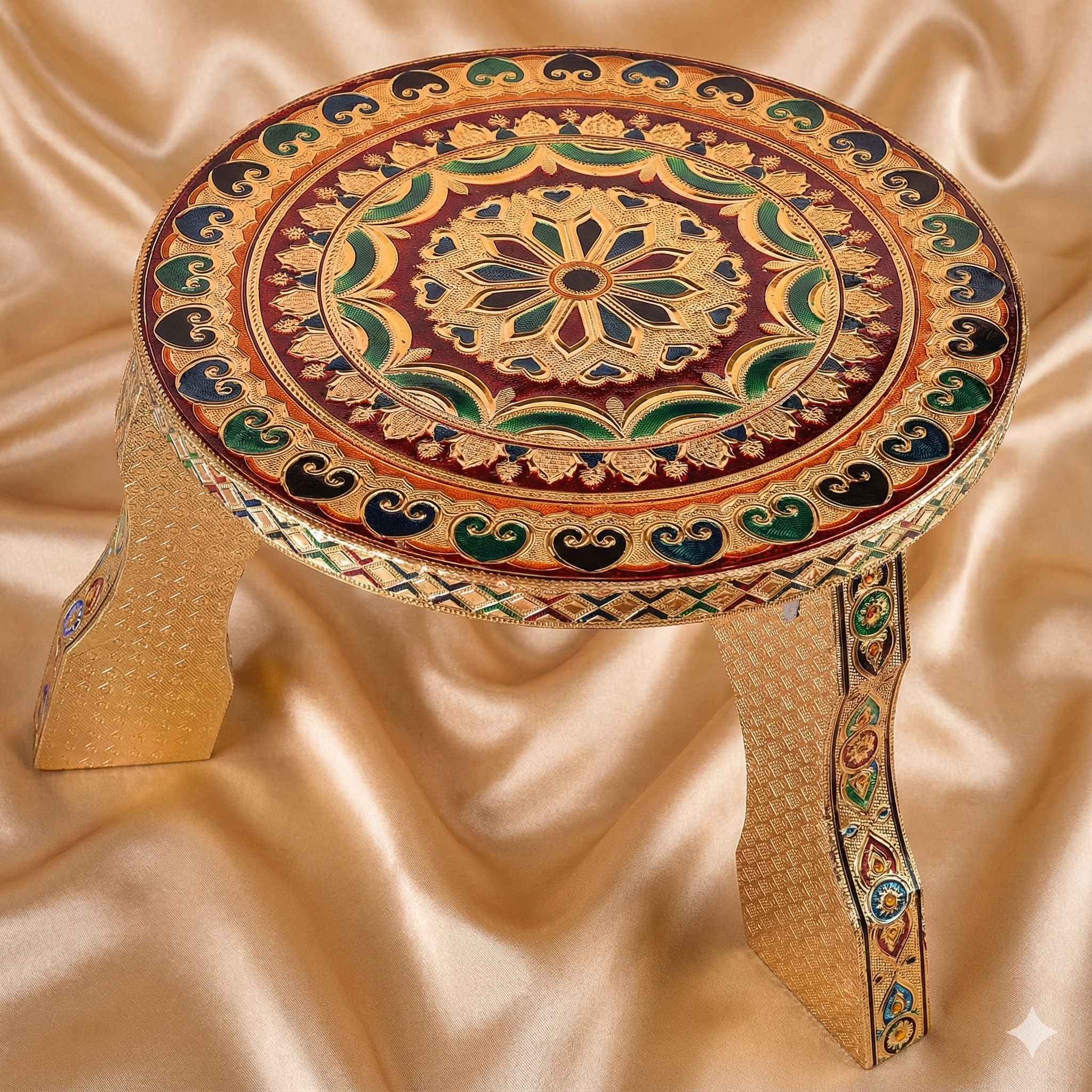 Minakari Mukkali Stand 12 Inch