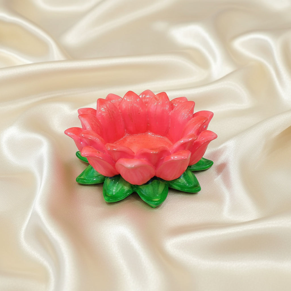 Lotus Base Polystone 4 Inch
