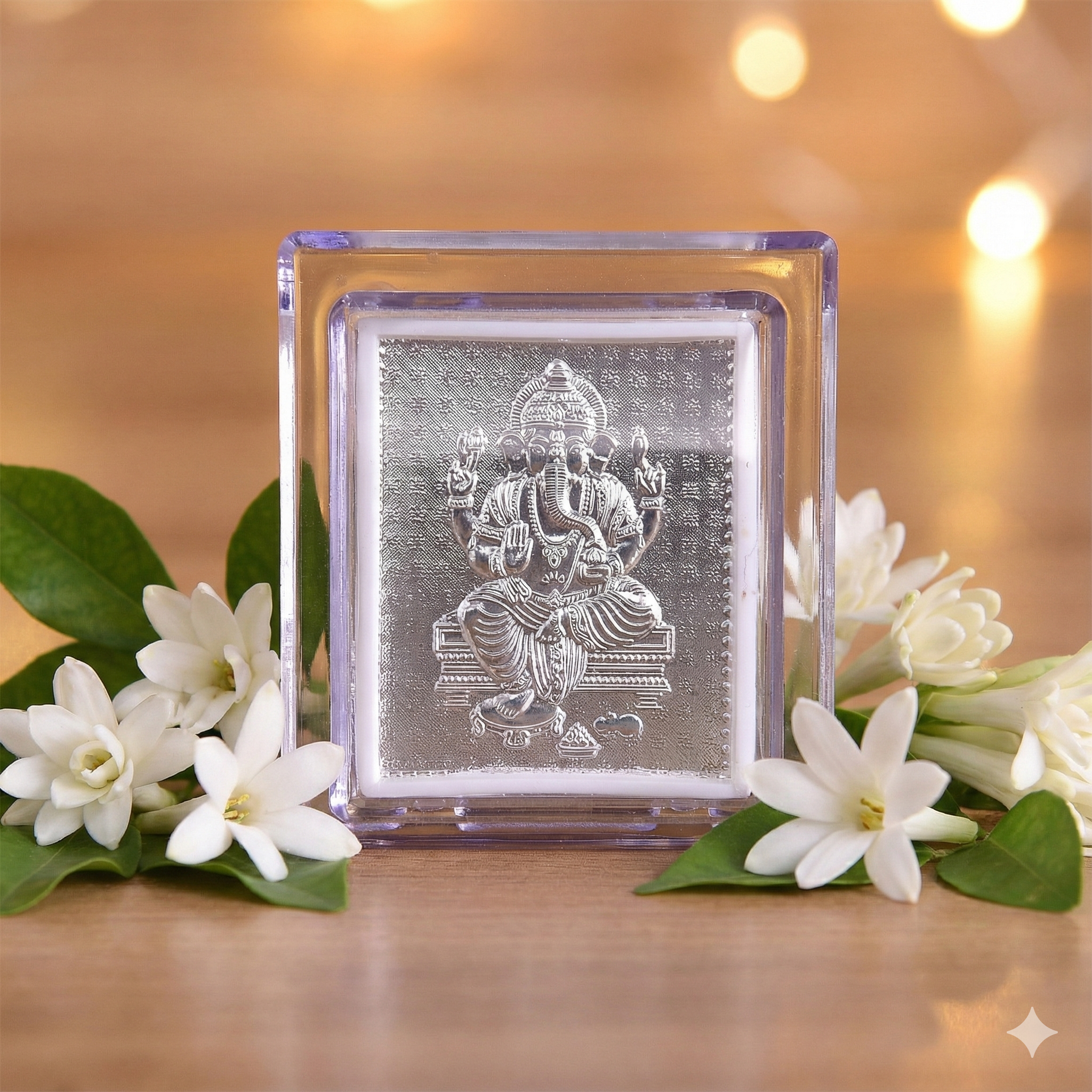 acrylic frame ganesh