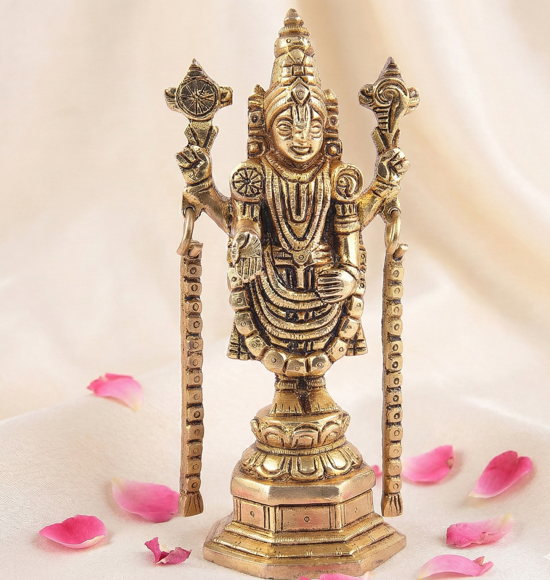 Sri Tirumala Venkateshwara statue Medium Brass