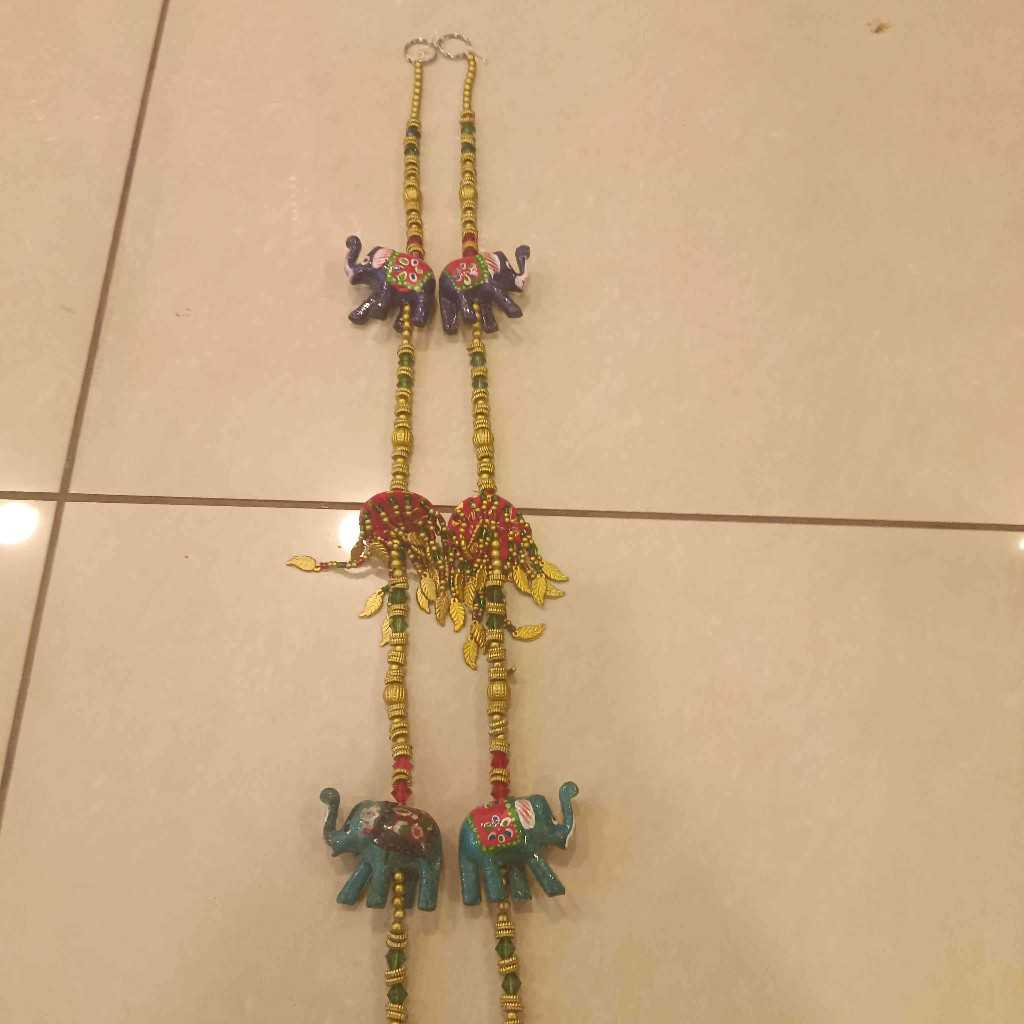 Elephant door side hangings
