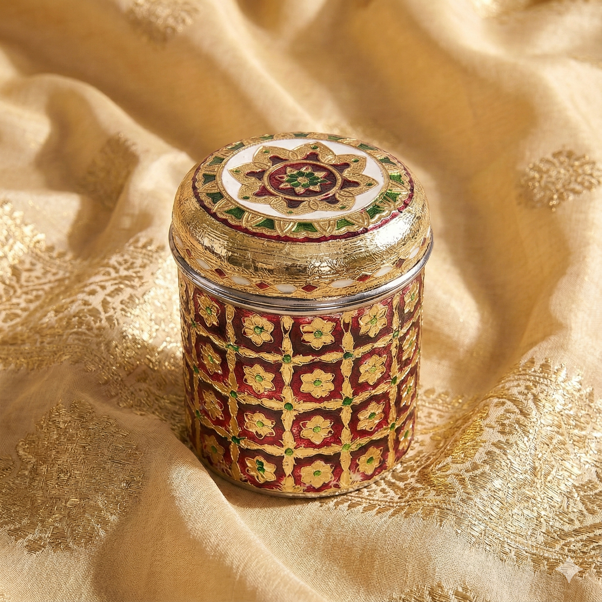minakari storage box for wedding return gift