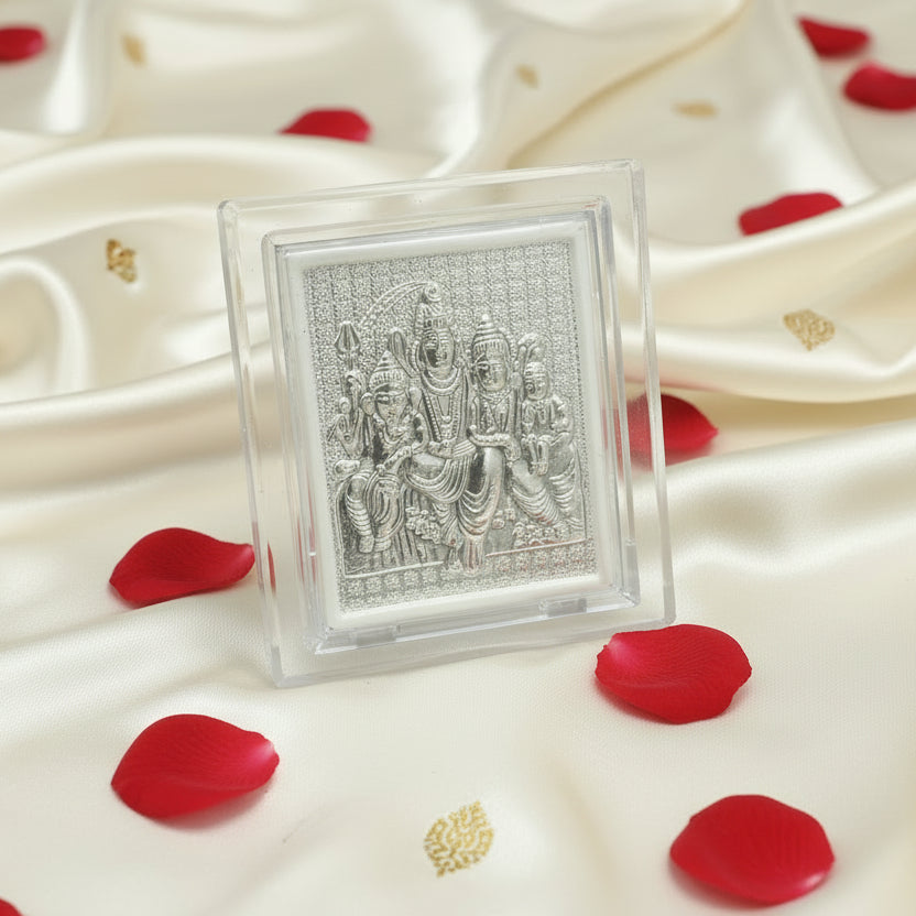 Mini Frame Stand Shiv Parivar