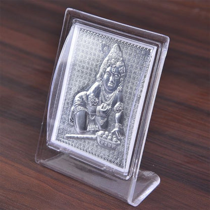 Acrylic Frame Laddu Krishna Medium