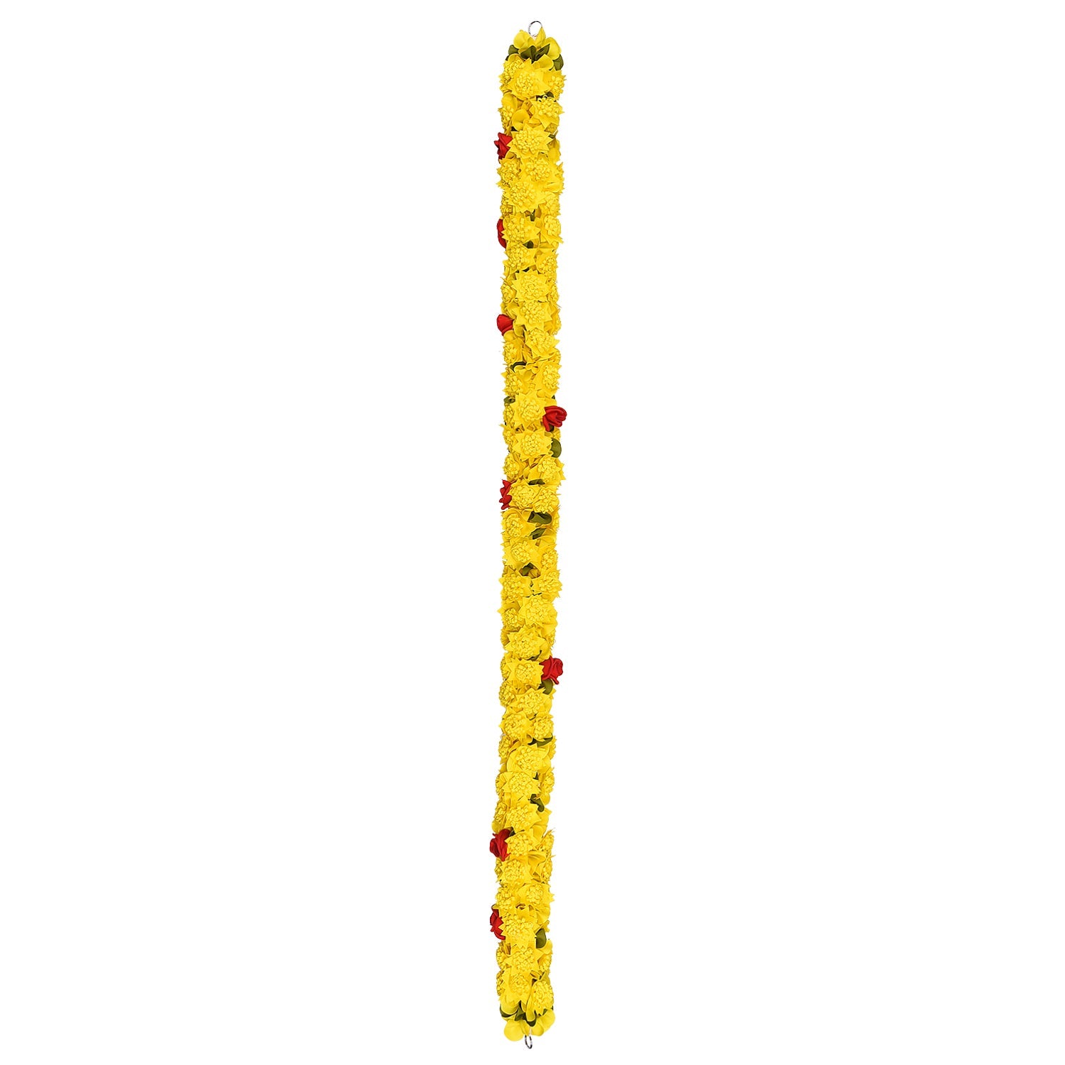 Artificial Sevanthi Mala String Yellow Rose