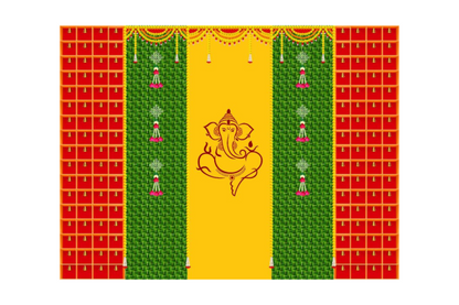 Backdrop-Ganesh Green