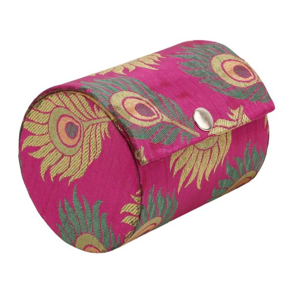 Bangle Box Peacock Feather Small