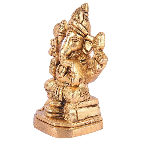 Brass Gajanan Murti