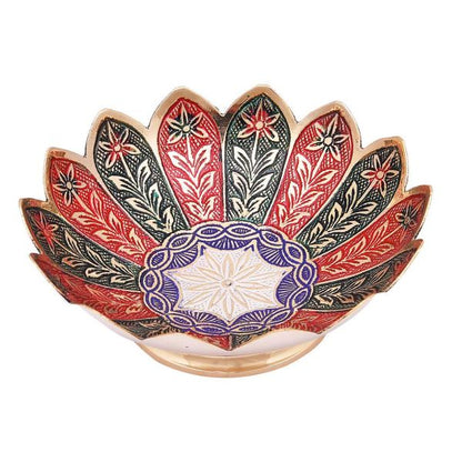 Brass Minakari Kamal Bowl Big