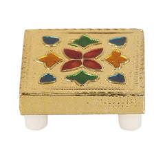 Brass pooja stand mini