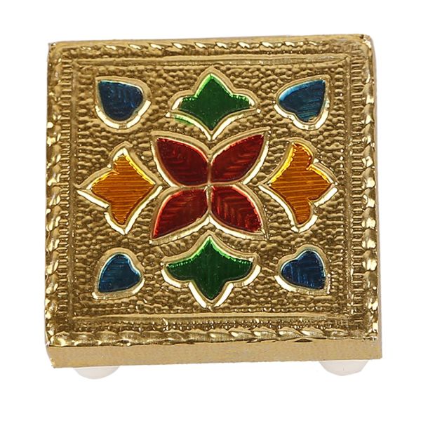 Brass pooja stand mini