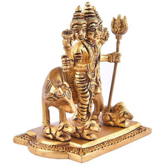 Brass Shri Guru dattathreya Idol Medium