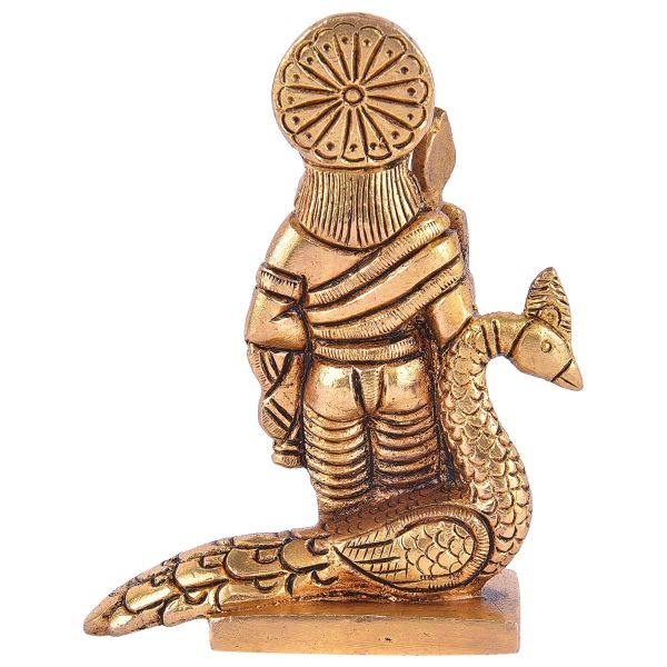 Brass Sri Subramanya swamy idol Medium