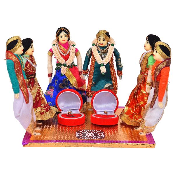 Engagement Ring Platter Doll set