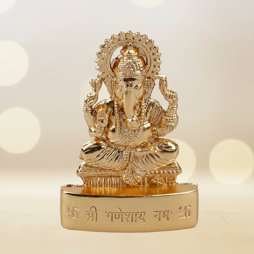 Ganesh Ji Small Gold