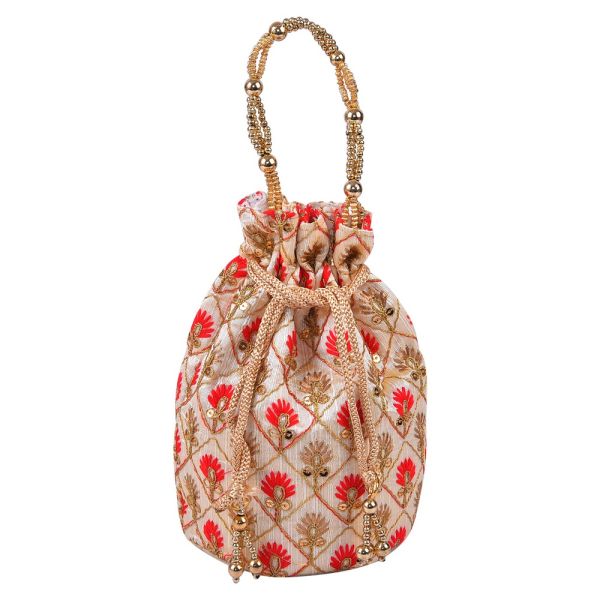 Potli Bag-Beaded Embroidery