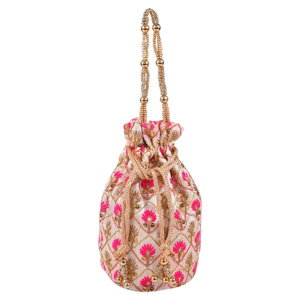 Potli Bag-Beaded Embroidery