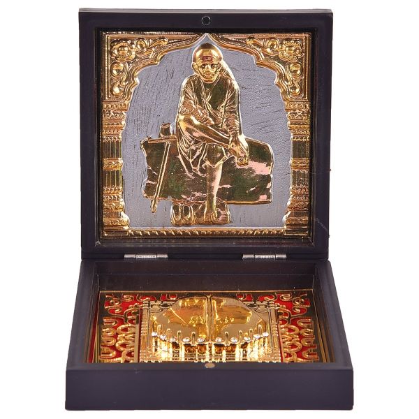 Sai Ram Charan Paduka Pooja Box