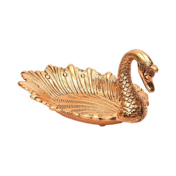 Serene Swan Bowl Metallic