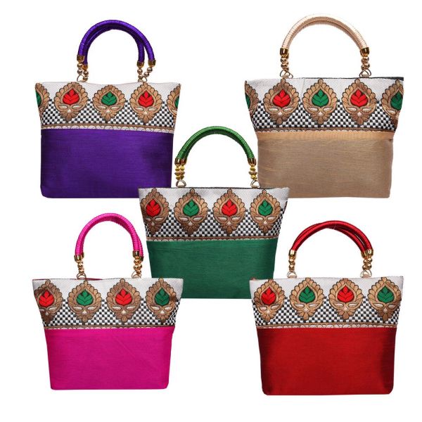 Thilak Leaf border Bag