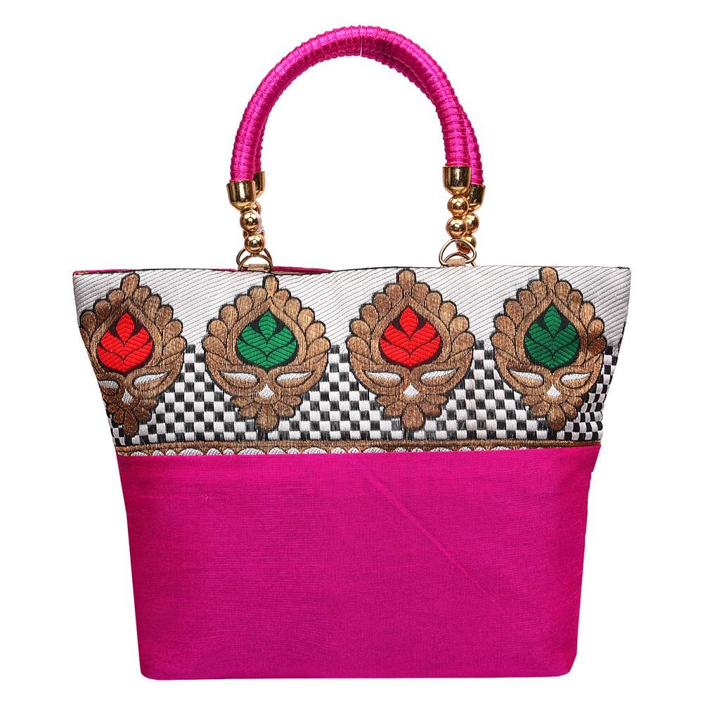 Thilak Leaf border Bag