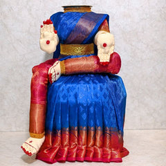 Varamahalakshmi Doll Jumbo 18 Inch(Random Colours)