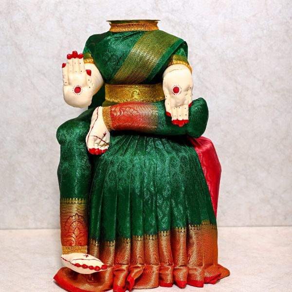 Varamahalakshmi Doll Jumbo 18 Inch(Random Colours)