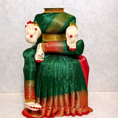 Varamahalakshmi Doll Jumbo 18 Inch(Random Colours)