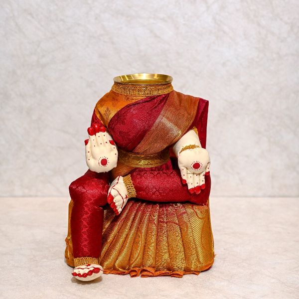 Varamahalakshmi Doll Mini 8Inch