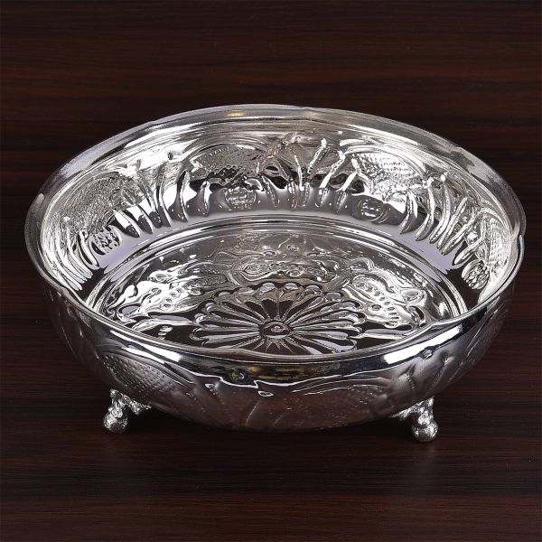 German silver Fancy Plate 7 Inch