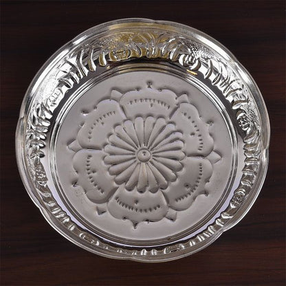German silver Fancy Plate 7 Inch