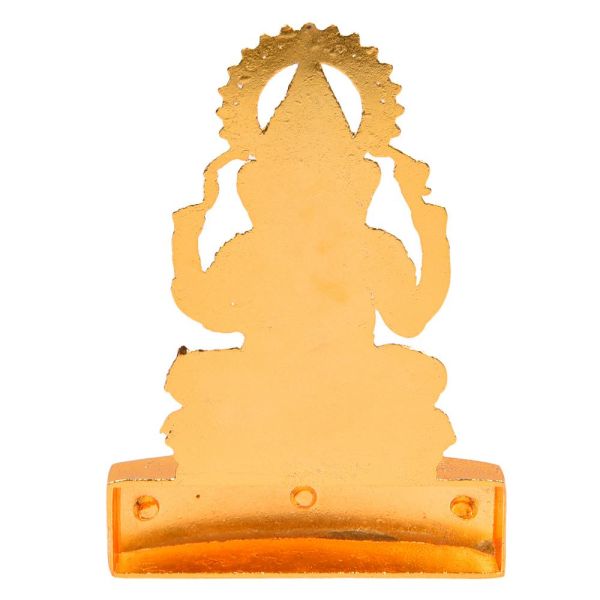 Gold Finish Ganesh Murthi Medium