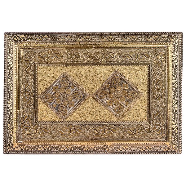 Golden Oxidized Chowki 7x10