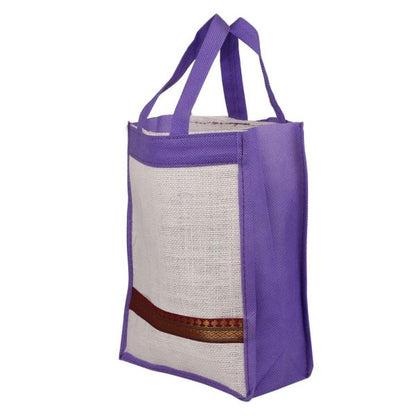 Jute Bag - Thamboolam zari