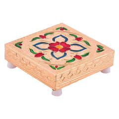 Minakari Pooja Chowki 3x3