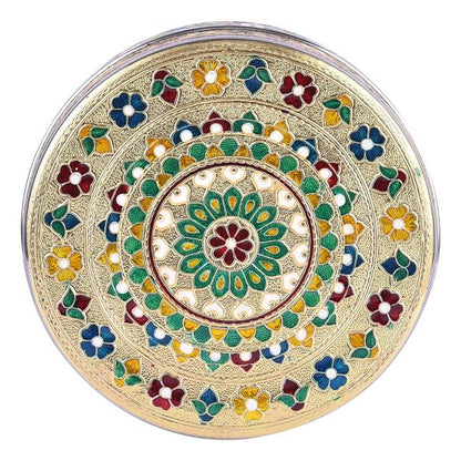 Minakari Rangoli Design Box 7 Inch