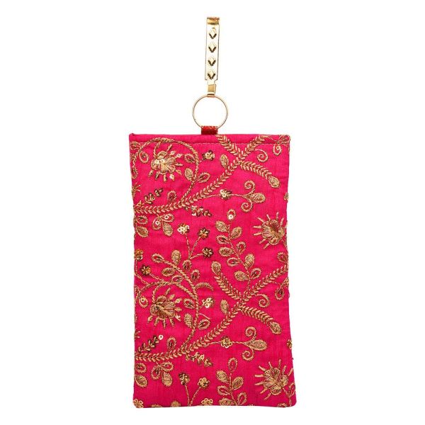 Mobile Pouch Floral string